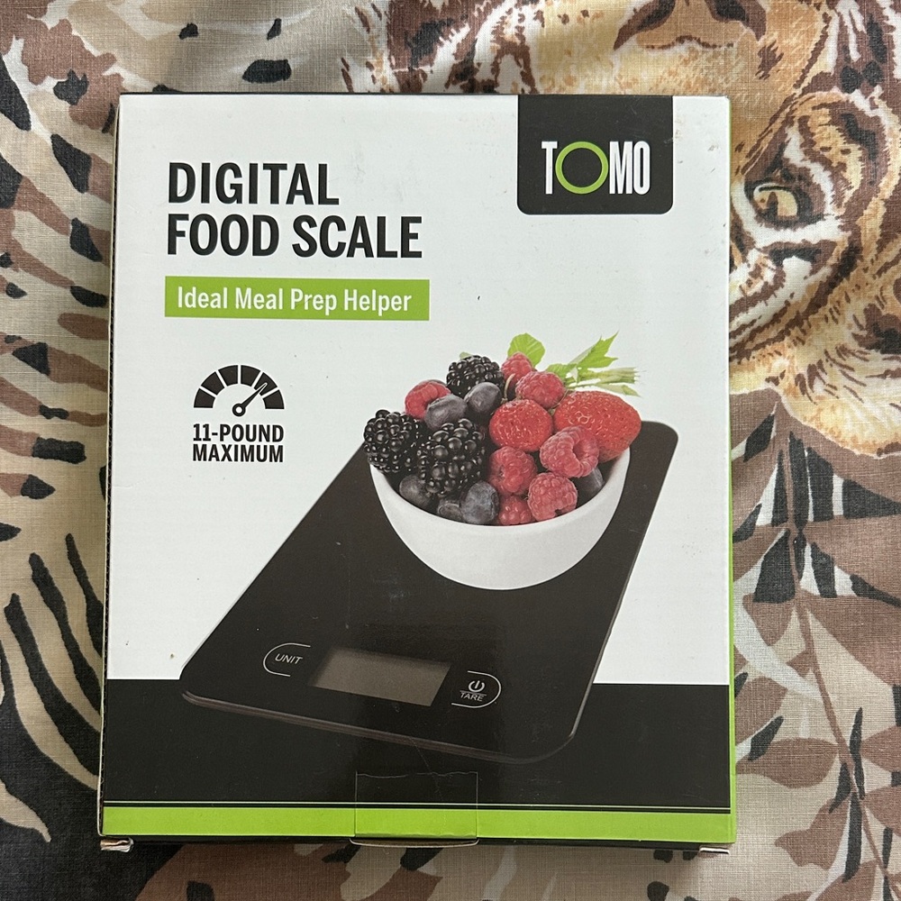 Digital Food Scale - Black